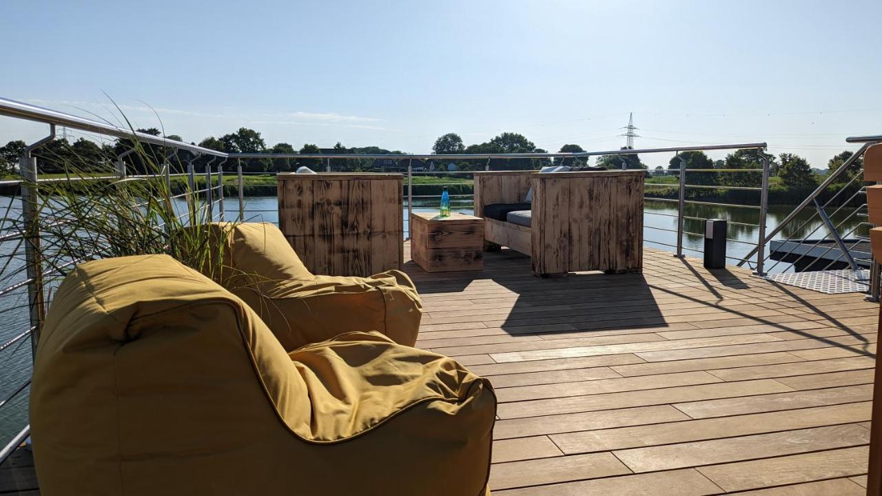 Hausboot Wangermeerblick Schillig Kültér fotó