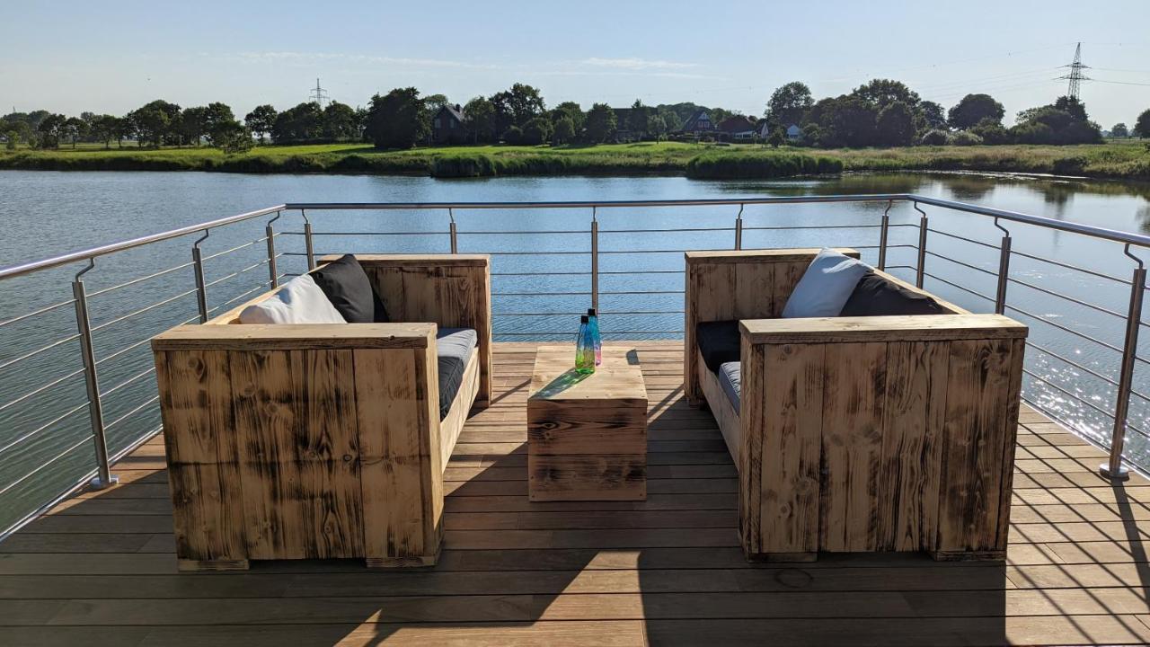 Hausboot Wangermeerblick Schillig Kültér fotó
