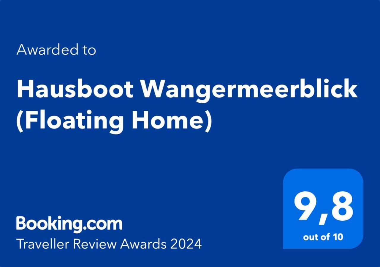 Hausboot Wangermeerblick Schillig Kültér fotó